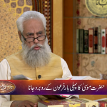 حضرت موسیٰ کا پہلی بار فرعون کے روبرو جانا